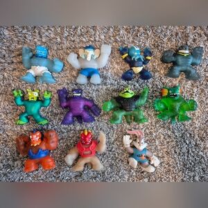 Colorful Monster Action Figures Set
